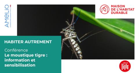 [Conférence] Le moustique tigre : Quels risques ? Comment agir ?